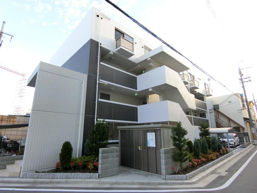 南摂津駅 バス8分  西鳥飼下車：停歩9分 4階の物件外観写真