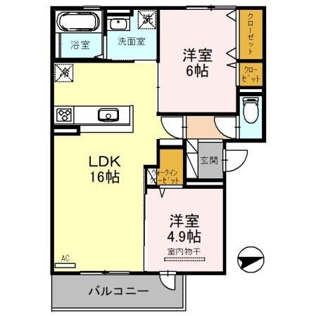 Nord Livreの物件間取画像
