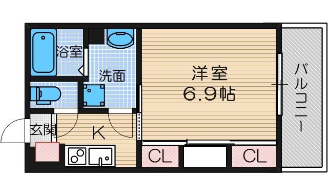 リブリ・エスポワール茨木の物件間取画像