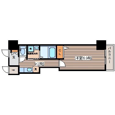 terraceの物件間取画像