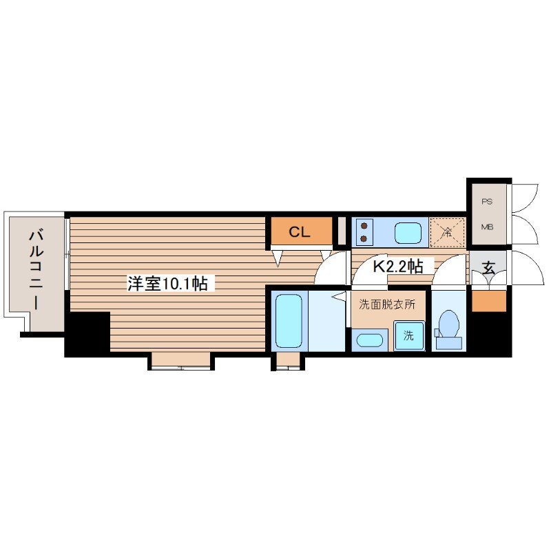 プレディアスタイル紙屋町の物件間取画像