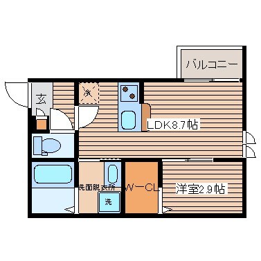 REGALESTソラキラの物件間取画像