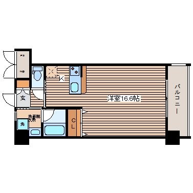 ミロワール舟入の物件間取画像