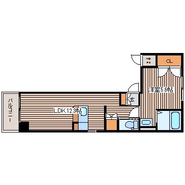 ライブタウン中央通りの物件間取画像