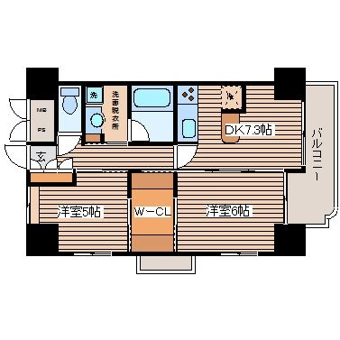 アティール観音の物件間取画像