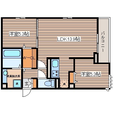 サンハイム東雲１丁目の物件間取画像
