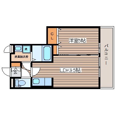 コーラルコートの物件間取画像