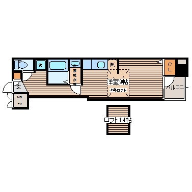 エクセリア小町の物件間取画像