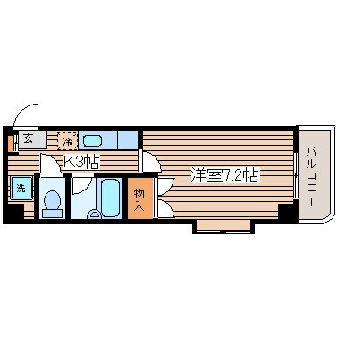 第8寺前ビルの物件間取画像