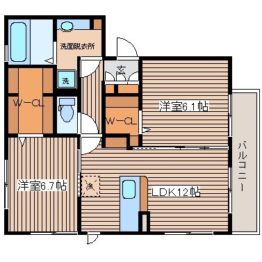 シリウスの物件間取画像