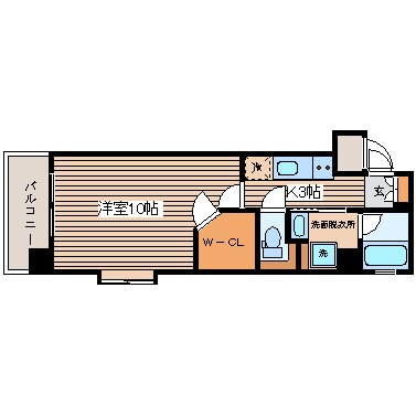 ロアール段原の物件間取画像