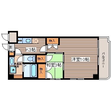 エイトバレー26の物件間取画像