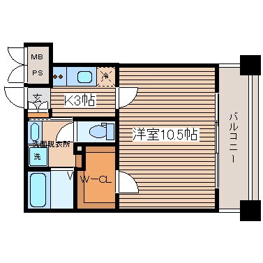 ロアール古市の物件間取画像