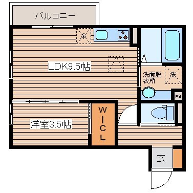 シンフォニアの物件間取画像