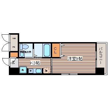 アプレックス出汐の物件間取画像