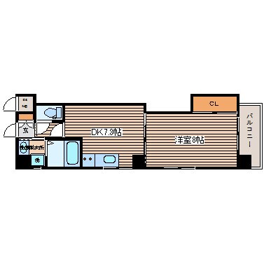 ビバーチェ平野町の物件間取画像