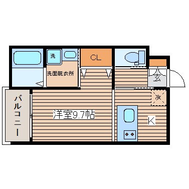 Le Rivage大町東（ル・リヴァージュ）の物件間取画像