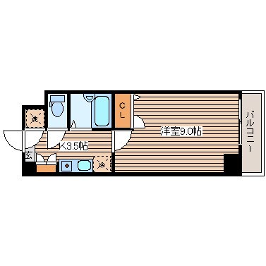 ラフィーネ幟町の物件間取画像