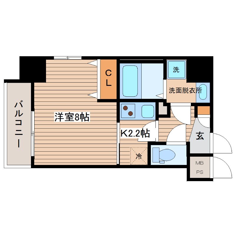 ウェンディ幟町アネクスの物件間取画像