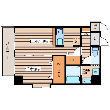 Unity舟入の物件間取画像
