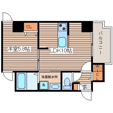 MARIO TERRACE 平野町の物件間取画像