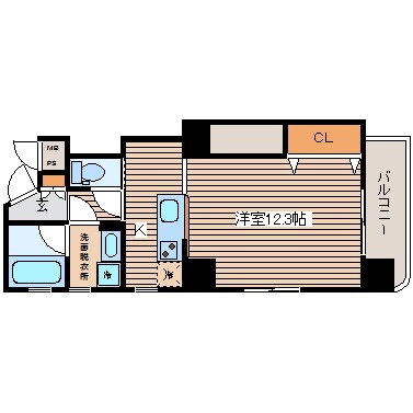 Moi.国泰寺の物件間取画像