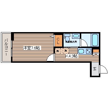 リビエーヌⅡの物件間取画像