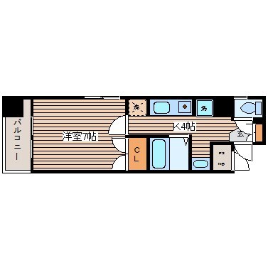 ボヌール千田の物件間取画像