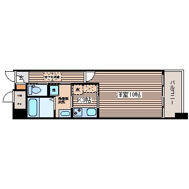 小町Fビルの物件間取画像