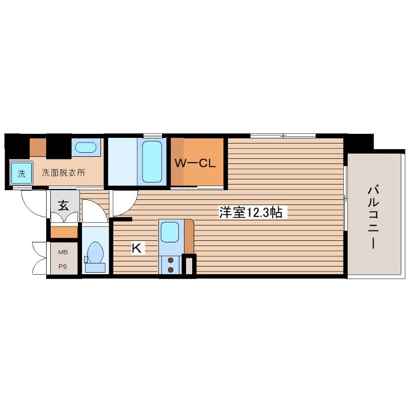 グレースコートの物件間取画像
