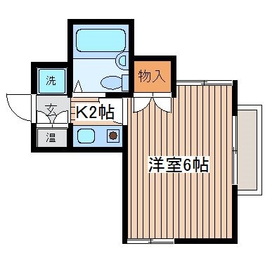 段原Oビルの物件間取画像