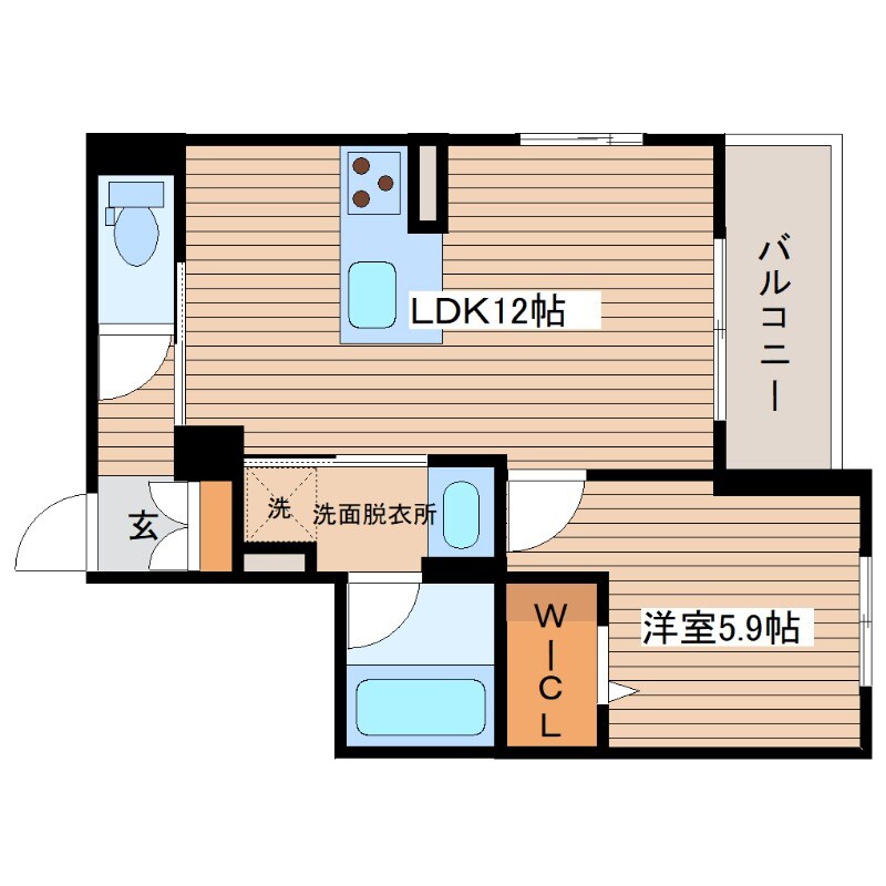 Maison de Collineの物件間取画像