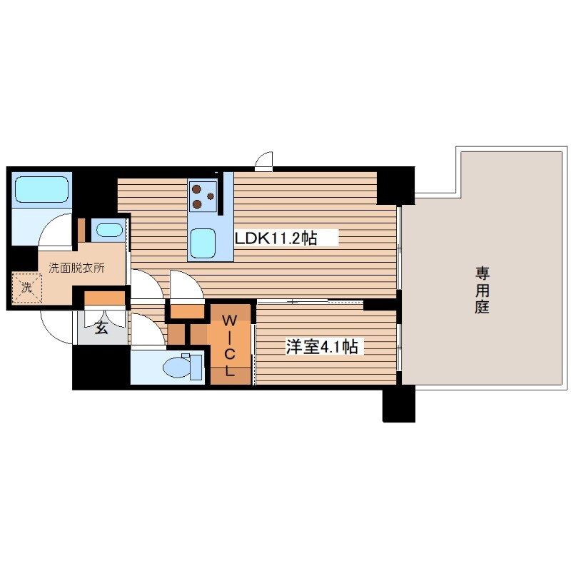 ラヴェール横川の物件間取画像