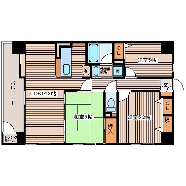 アスティオン早稲田の物件間取画像