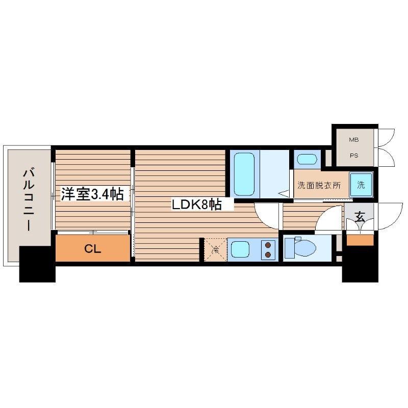 Live Casa 土橋の物件間取画像