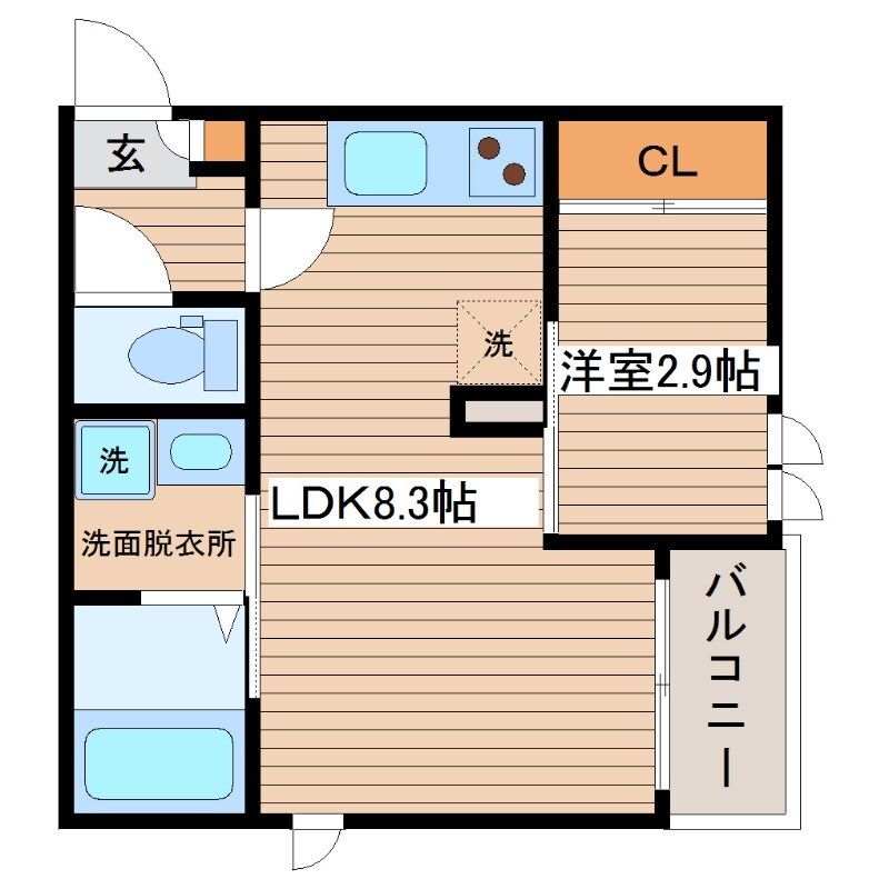 REGALEST SELECT5の物件間取画像