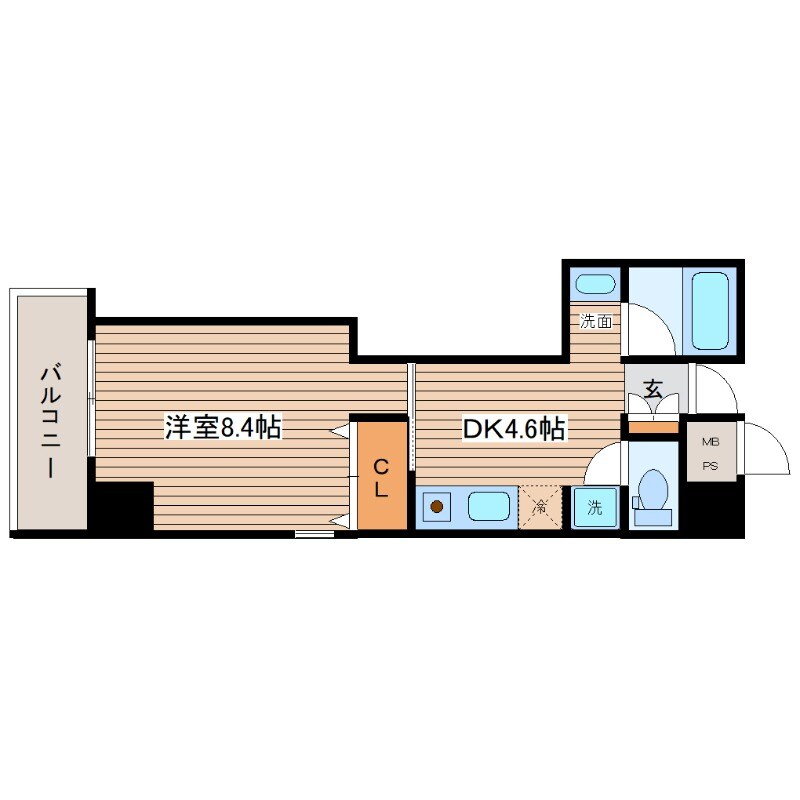 センテニアル東平塚の物件間取画像