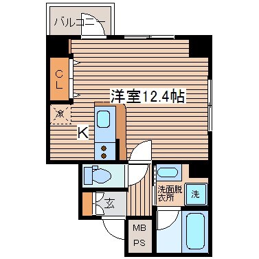大手町グレースヒルの物件間取画像