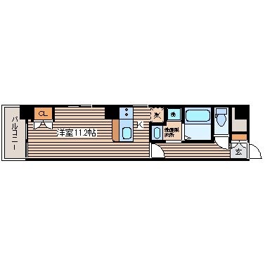 クレール段原の物件間取画像