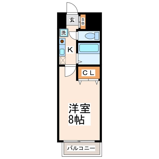Rasa浄行寺の物件間取画像