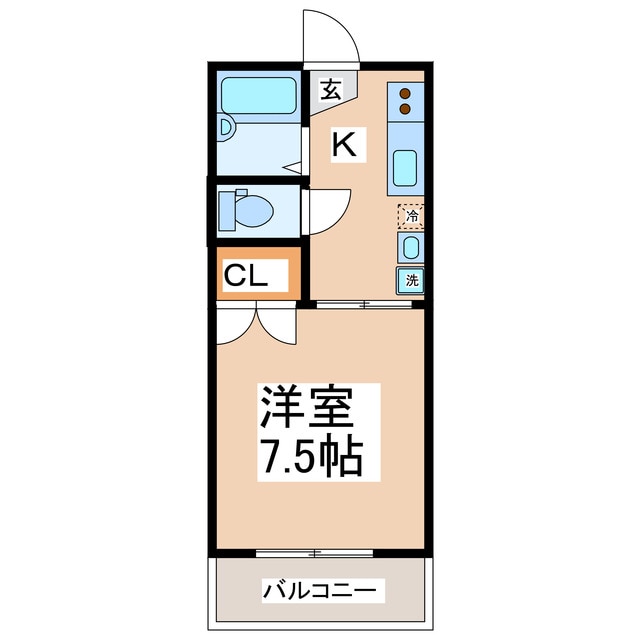 第13三共ビルの物件間取画像