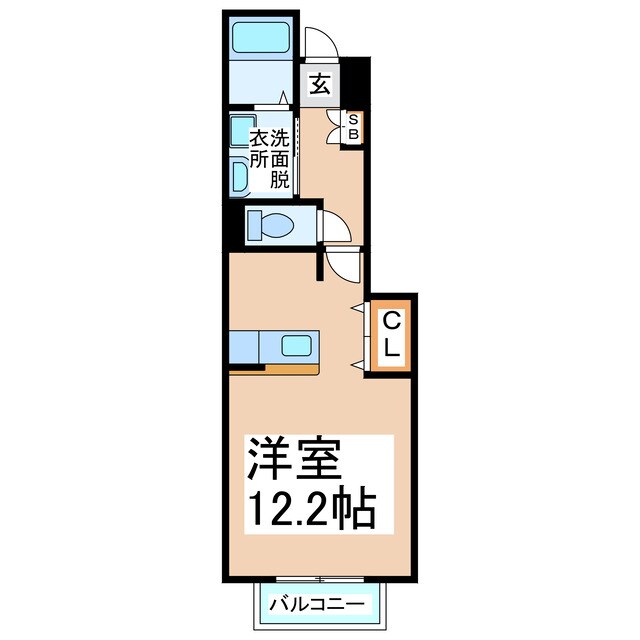 ピュアティ壱番館の物件間取画像