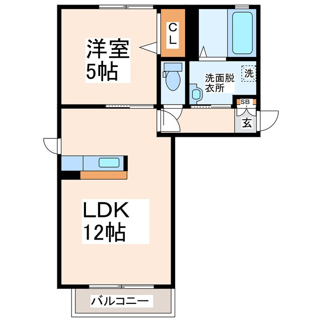 サンリッチの物件間取画像