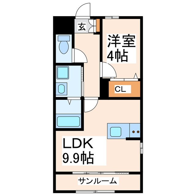 S-BLOODの物件間取画像