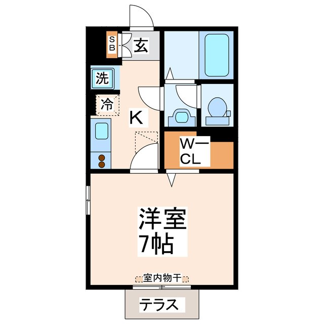 フォルトゥーナの物件間取画像