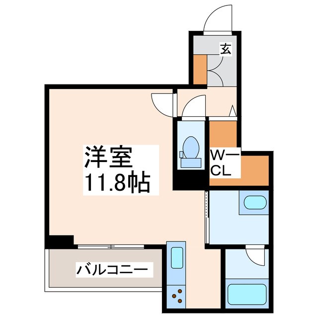 Ｓｈａｍａｉｓｏｎ新町Ｔ．Ｈの物件間取画像