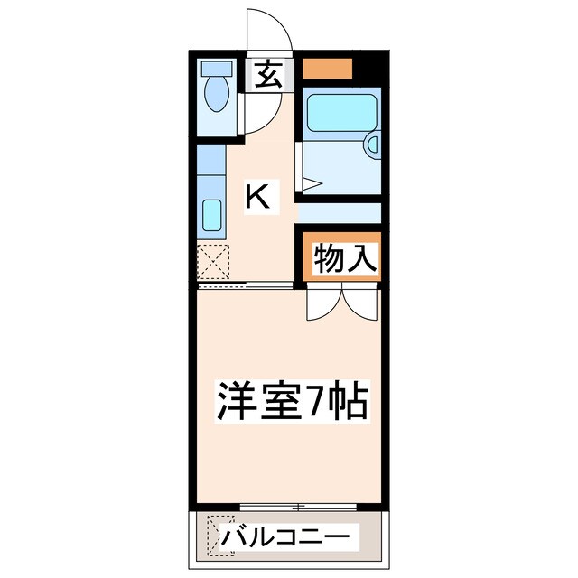 エル花園の物件間取画像