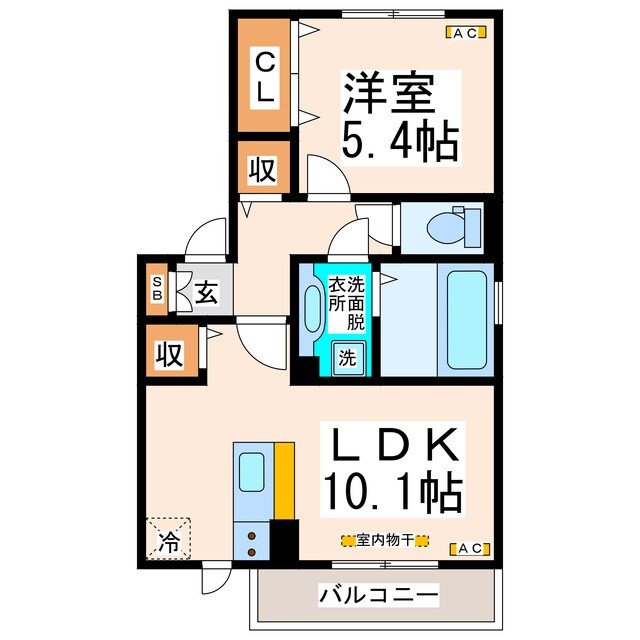 ハイツ・リヴェールの物件間取画像