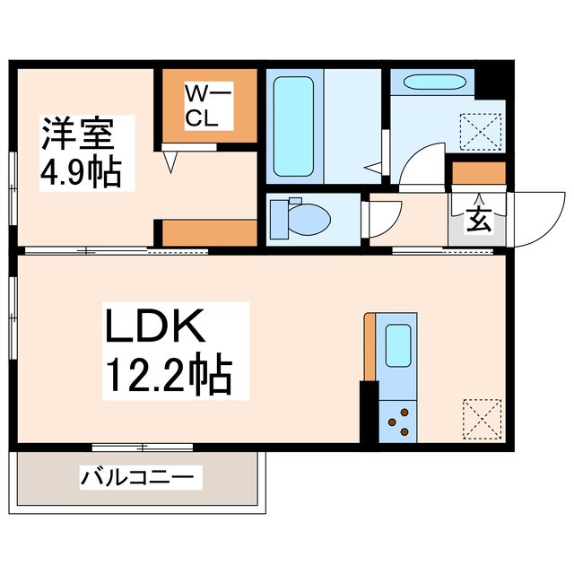 ロベッタの物件間取画像