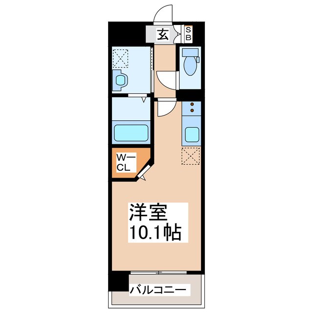 SQUARE坪井の物件間取画像